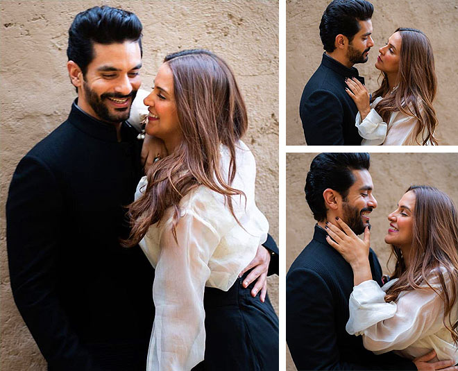 Angad Bedi And Neha Dhupia Set Glam Couple Goals - 0