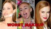 Angelina Jolie, Nicole Kidman To Miley Cyrus: Hollywood Beauties With Worst Makeup Looks, Don’t Miss It