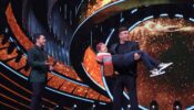 Anu Malik lifts Pawandeep Rajan on the sets of Indian Idol 12