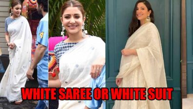 White Saree Or White Suit: Which Of Anushka Sharma’s Outfit Would You Steal?