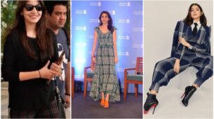 Anushka Sharma passes the bossy vibes in her plaid print outfits, see here