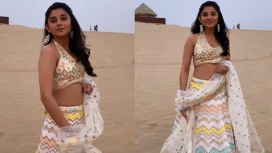 Arabian Vibes: Guddan Tumse Na Ho Payega fame Kanika Mann is in a mood for romance at the desert, check out viral video