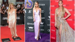Ashley Benson vs. Brie Larson vs. Jennifer Lopez: Hot babes who will make you sweat with their plunging neckline dresses