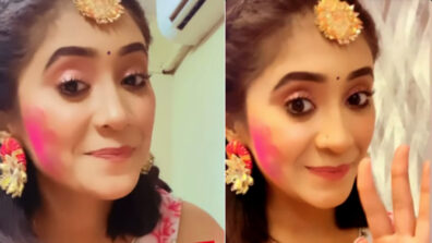 Yeh Rishta Kya Kehlata hai fame Shivangi Joshi aka Naira’s Holi 2021 look revealed