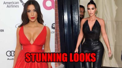 5 Times Kim Kardashian Looked Uber Cool In Stunning V-Cut Neckline Outfits