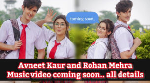 Avneet Kaur goes back to school with Rohan Mehra, fans felt curious