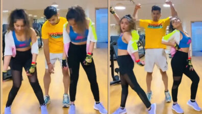 Awesome Threesome: This is what Aladdin fame Siddharth Nigam actually does inside gym with Surabhi-Samriddhi