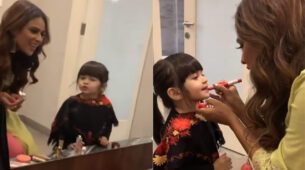 Baby Love: Nia Sharma shares adorable video with a cute baby, fans wonder who