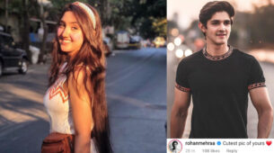 Be Kind: Ashnoor Kaur shares motivational post, Rohan Mehra has something to say