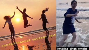 Beach Rejoice: RadhaKrishn Fame Mallika Singh having fun with her girl gang
