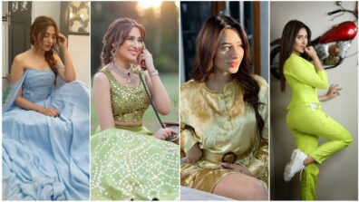 Beauty Mahira Sharma makes a Classic fashion statement in pastel outfits vs. bright outfits