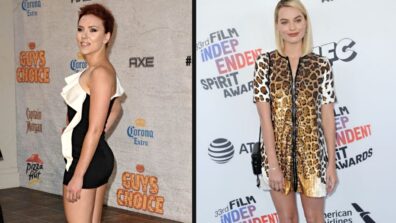 Best Mini Dress Looks Of Hottie Scarlett Johansson And Margot Robbie