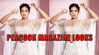 Bhumi Pednekar Looks Hot On The Peacock Magazine Look