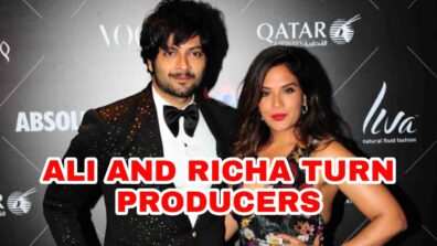 Big Update: Actors Richa Chadha & Ali Fazal turn ‘producers’, fans wish them good luck