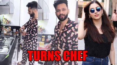 Bigg Boss 14 fame Rahul Vaidya turns chef for lady love Disha Parmar