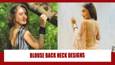 Blouse Back Neck Design Ideas To Take From Surbhi Chandna