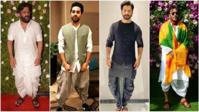 Bollywood Actor Who Paired Dhoti With Kurta From Suneil Shetty To Varun Dhawan