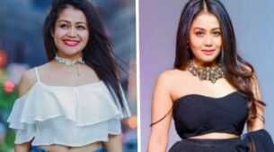 Bollywood Singer Neha Kakkar Looks Dazzling Hot In Printed Dresses!!