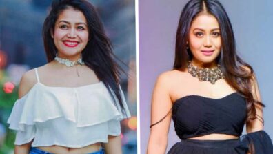 Bollywood Singer Neha Kakkar Looks Dazzling Hot In Printed Dresses!!