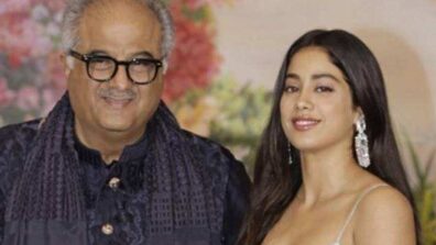 Boney Kapoor Watches Janhvi’s Film, Gets Emotional