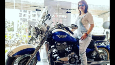 Boss Babe: Taarak Mehta Ka Ooltah Chashmah’s Jennifer Mistry Bansiwal rides a big swanky bike, fans want to join her for a road trip