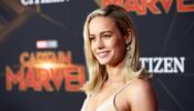 Brie Larson slays in a printed pink outfit, see here