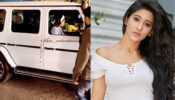 BTS Music Video: YRKKH Boxer Shivangi Joshi caught on camera driving a big SUV, fans love her swag