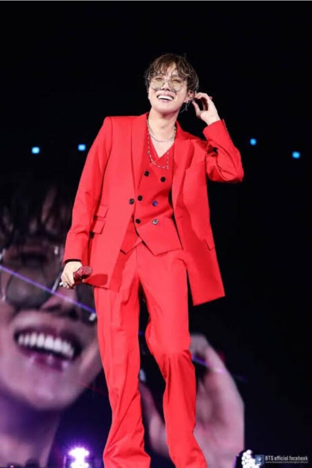 BTS Rapper J-Hope Gave Vibrant And Sizzling Hot Looks In Red Outfits - 0