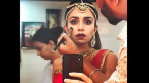 Can’t Take Off Eyes From This Gorgeous Beauty Amruta Khanvilkar In Statement Earrings, See Now