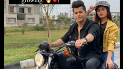 Caught on Camera: Jannat Zubair enjoys a bike ride with Siddharth Nigam
