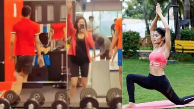 Caught On Camera: Shivangi Joshi’s fun gym moment