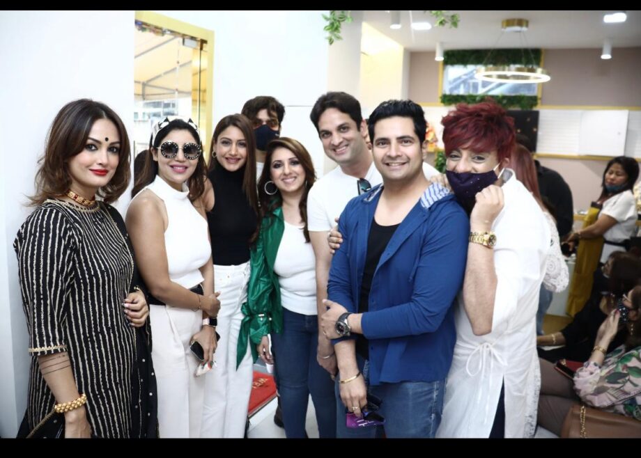 Celebs attend the launch of Sam’s Unisex Salon & Spa - 4