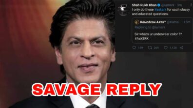 Check out: Shar Rukh Khan’s cheeky reply to a fan who asked about his underwear colour