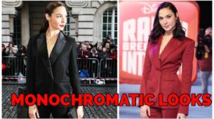 Check Out These Monochromatic Looks Of Adorable Diva Gal Gadot