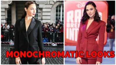 Check Out These Monochromatic Looks Of Adorable Diva Gal Gadot