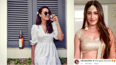 [Cheers] Surbhi Jyoti enjoys some wine at Sula Vineyards, Surbhi Chandna comments