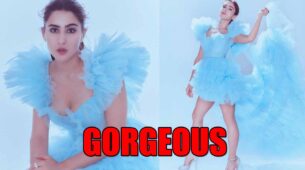 Cinderella Story: Sara Ali Khan looks drop-dead gorgeous in blue gown