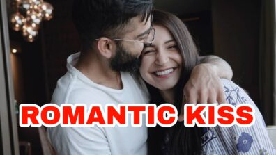 Couple Goals: Virat Kohli gives a romantic kiss to wifey Anushka Sharma, fans melt in awe