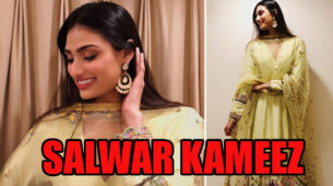 Cues From Athiya Shetty To Look Perfectly Traditional In Salwar Kameez