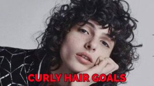 Curly Hair Goals Of Cute And Handsome Actor Finn Wolfhard