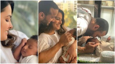 Cute moments of Anita Hassanandani with son Aarav Reddy