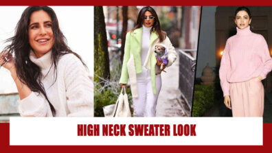 Deepika Padukone, Priyanka Chopra To Katrina Kaif: Celebs Approved Ways To Style High Neck Sweater