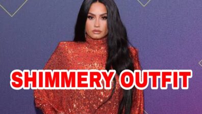 Demi Lovato’s Drop Dead Gorgeous Looks In Shimmery Outfits