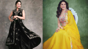 Dhak Dhak Girl: Madhuri Dixit charms internet with her latest Indo-Western fashion avatars, fans can’t keep calm