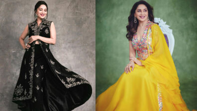 Dhak Dhak Girl: Madhuri Dixit charms internet with her latest Indo-Western fashion avatars, fans can’t keep calm