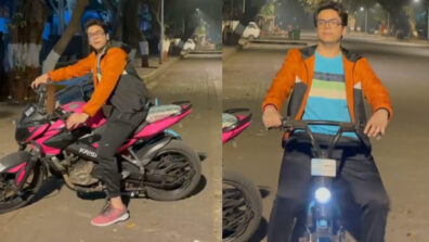 Dhoom Machale: Taarak Mehta Ka Ooltah Chashmah’s Raj Anadkat aka Tapu shows his bike swag, fans love his cool dude look