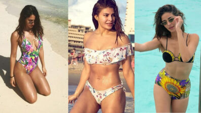 Disha Patani, Jacqueline Fernandez & Ananya Panday’s Attractive Beach looks in multicolored bikini that went viral