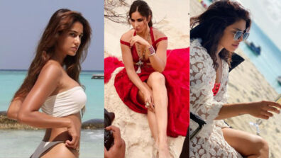 Disha Patani, Katrina Kaif & Priyanka Chopra’s hottest monokini beach moments to take fitness inspiration