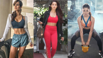 Disha Patani, Nora Fatehi & Urvashi Rautela’s unseen gym workout moments caught on camera