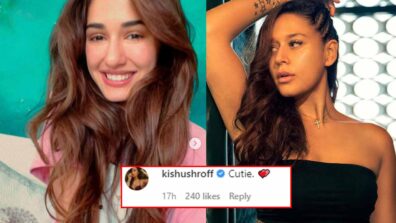 Disha Patani stuns in latest radiant picture, Krishna Shroff calls her ‘cutie’